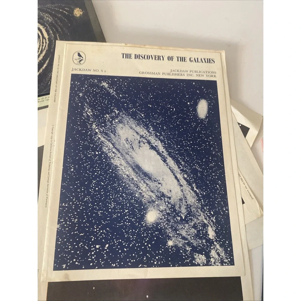 THE DISCOVERY OF GALAXIES No S2 Jackdaw Folder 1967 Facsimile Resource